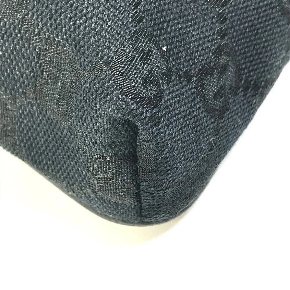 GUCCI GG Belt bag body bag Waist Pouch GGCanvas / Leather Black